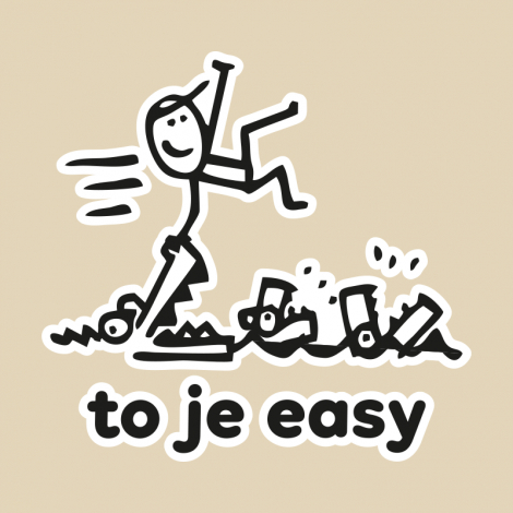 Potisk 5237 - TO JE EASY