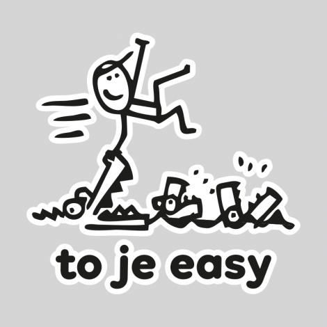 Potisk 5237 - TO JE EASY