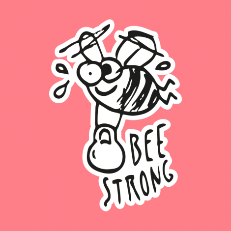 Potisk 5245 - BEE STRONG