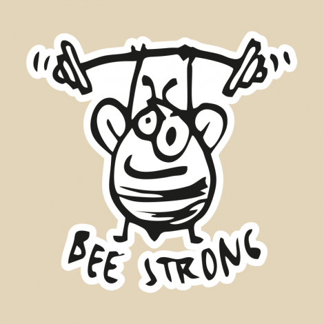 Potisk 5246 - BEE STRONG 2