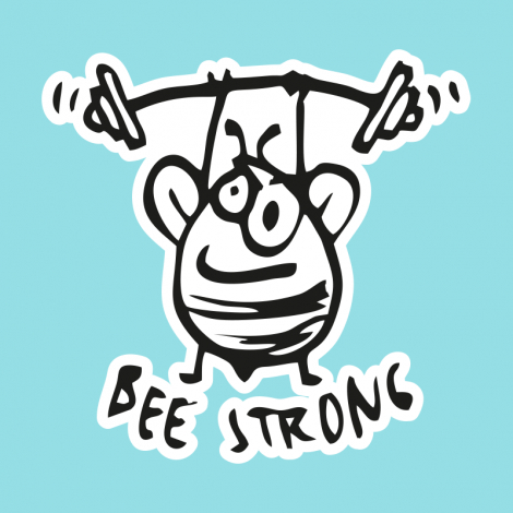 Potisk 5246 - BEE STRONG 2