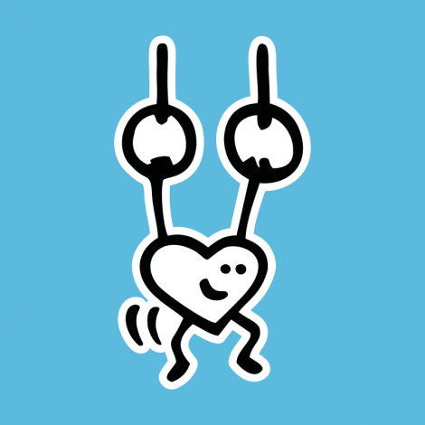 Potisk 5268 - SRDCE GYMNASTA