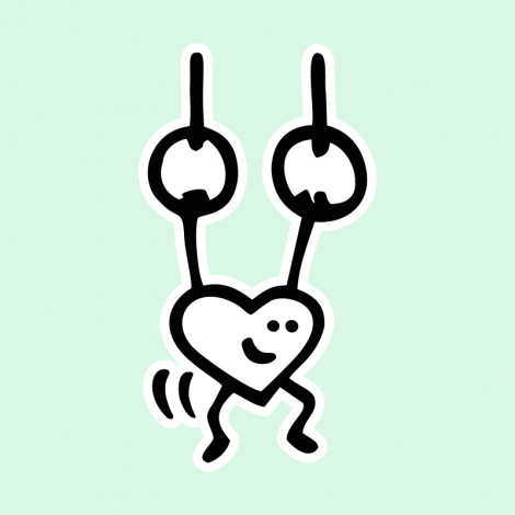 Design 5268 - SRDCE GYMNASTA
