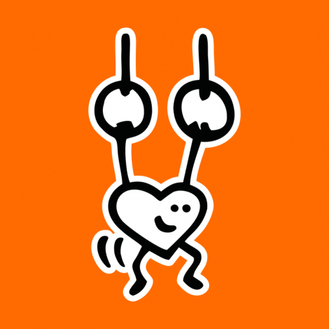 Potisk 5268 - SRDCE GYMNASTA