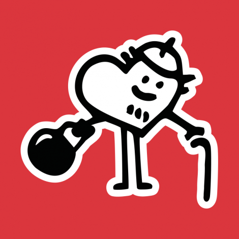 Potisk 5272 - SRDCE SENIOR