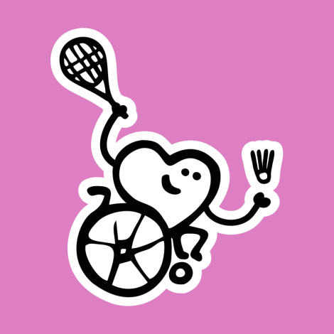 Potisk 5292 - PARA BADMINTON