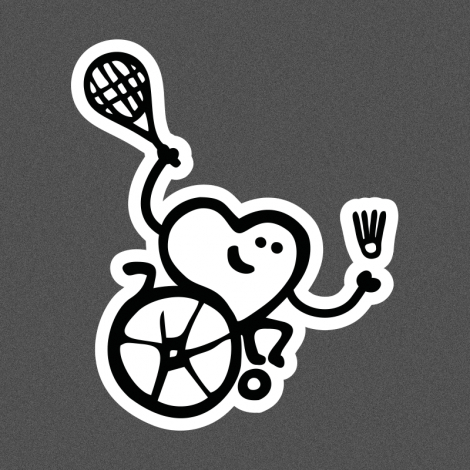 Potisk 5292 - PARA BADMINTON