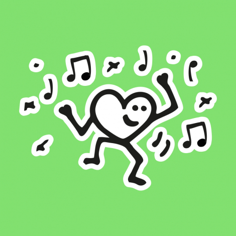 Design 5307 - SRDCE DANCE