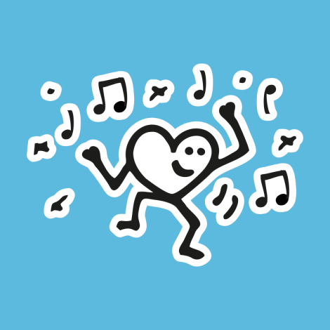 Potisk 5307 - SRDCE DANCE