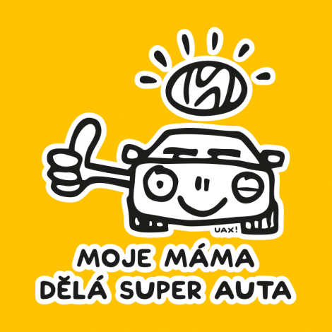 Potisk 5308 - MOJE MÁMA DĚLÁ SUPER AUTA