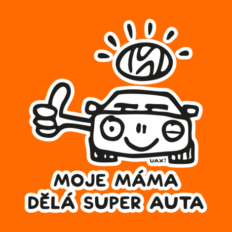 Potisk 5308 - MOJE MÁMA DĚLÁ SUPER AUTA