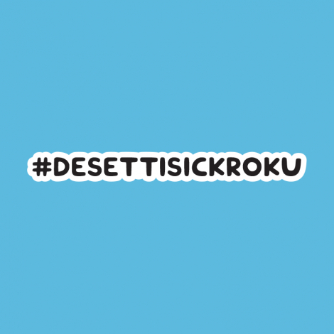 Potisk 5322 - DESET TISÍC KROKŮ HASHTAG