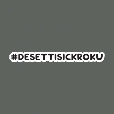 Design 5322 - DESET TISÍC KROKŮ HASHTAG