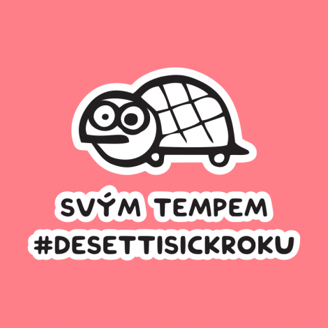 Potisk 5323 - SVÝM TEMPEM DESET TISÍC KROKŮ