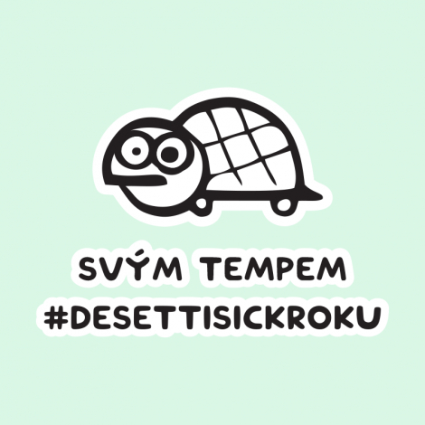 Potisk 5323 - SVÝM TEMPEM DESET TISÍC KROKŮ