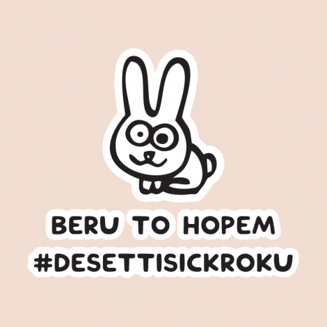 Potisk 5325 - BERU TO HOPEM DESET TISÍC KROKŮ