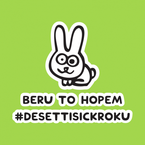 Potisk 5325 - BERU TO HOPEM DESET TISÍC KROKŮ
