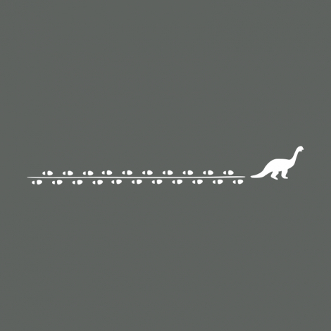 Design 1201 - DINO TRACES