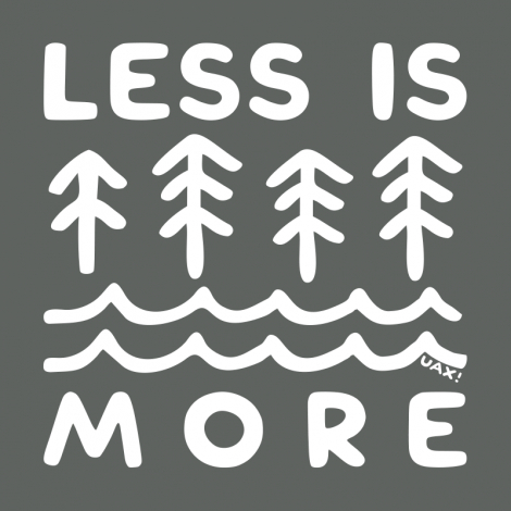 Potisk 1278 - LESS IS MORE