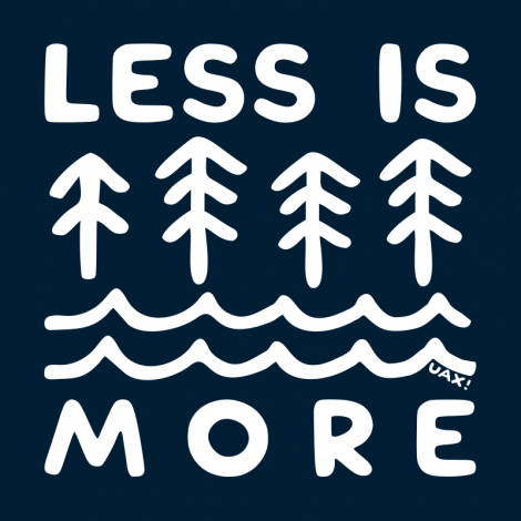 Potisk 1278 - LESS IS MORE