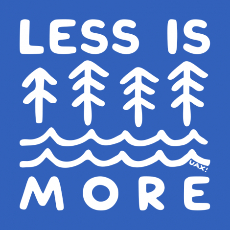 Potisk 1278 - LESS IS MORE