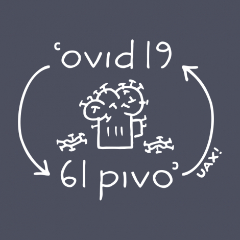 Potisk 1297 - COVID 6L PIVO