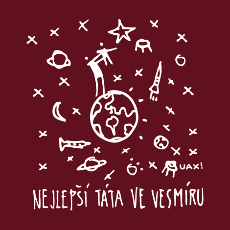 Design 1387 - NEJLEPŠÍ TÁTA VE VESMÍRU