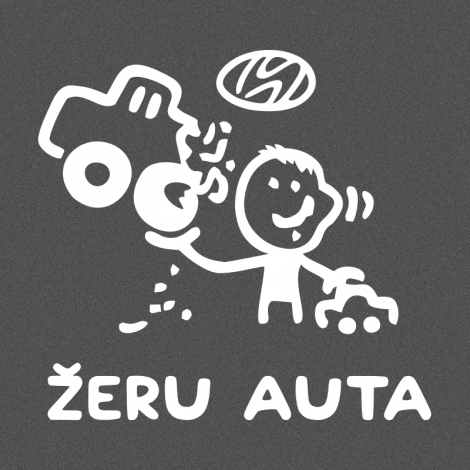 Potisk 5321 - ŽERU AUTA