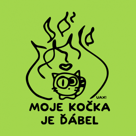 Design 1326 - MOJE KOČKA JE ĎÁBEL