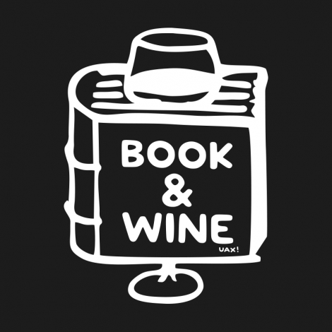 Potisk 1322 - BOOK AND WINE
