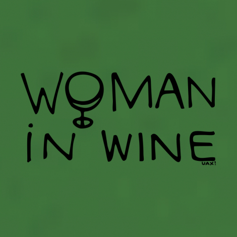Potisk 1346 - WOMAN IN WINE 1