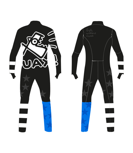 LYŽAŘSKÁ KOMBINÉZA BLACK DĚTSKÁ