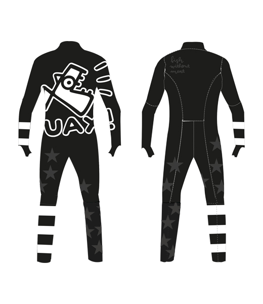 LYŽAŘSKÁ KOMBINÉZA BLACK DĚTSKÁ