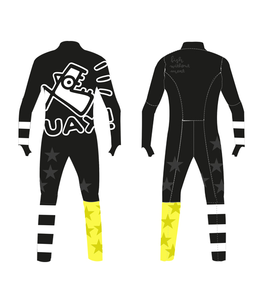 LYŽAŘSKÁ KOMBINÉZA BLACK DĚTSKÁ