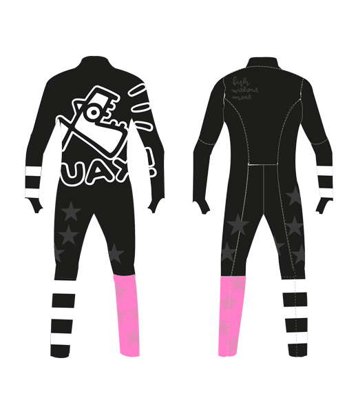 LYŽAŘSKÁ KOMBINÉZA BLACK DĚTSKÁ