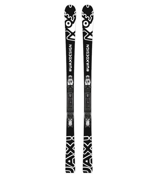 LYŽE ČERNÉ PERFORMANCE CARVING 74 LUSTI