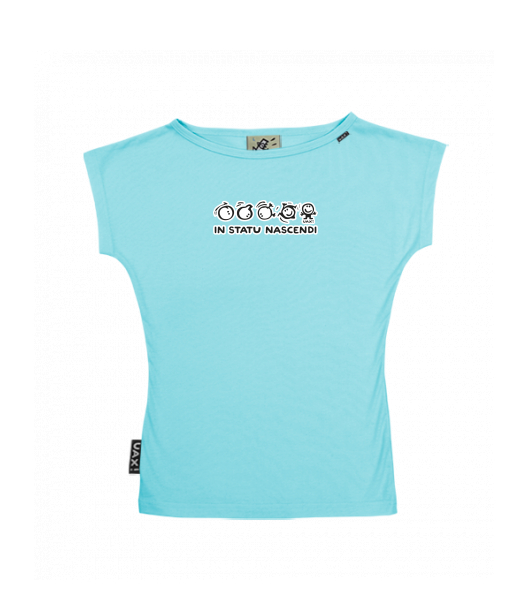 DÁMSKÉ TRIČKO S LODIČKOVÝM VÝSTŘIHEM