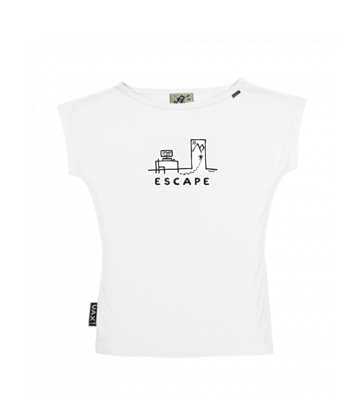 DÁMSKÉ TRIČKO S LODIČKOVÝM VÝSTŘIHEM