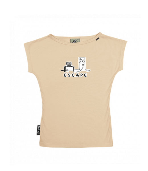 DÁMSKÉ TRIČKO S LODIČKOVÝM VÝSTŘIHEM