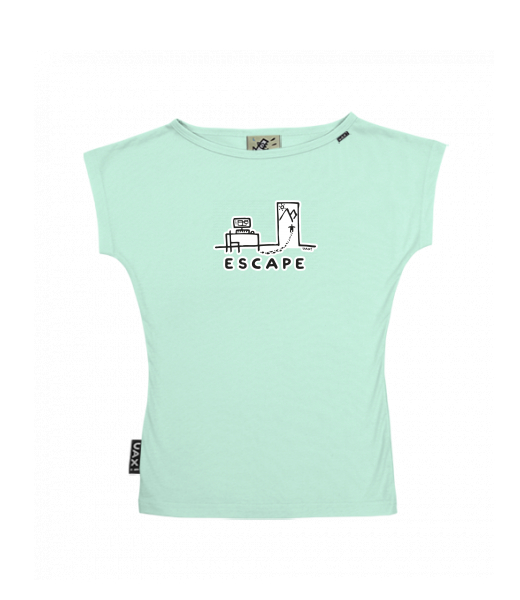 DÁMSKÉ TRIČKO S LODIČKOVÝM VÝSTŘIHEM