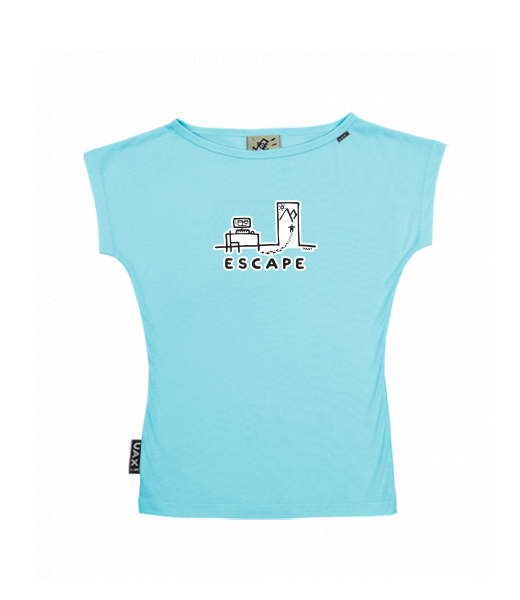 DÁMSKÉ TRIČKO S LODIČKOVÝM VÝSTŘIHEM