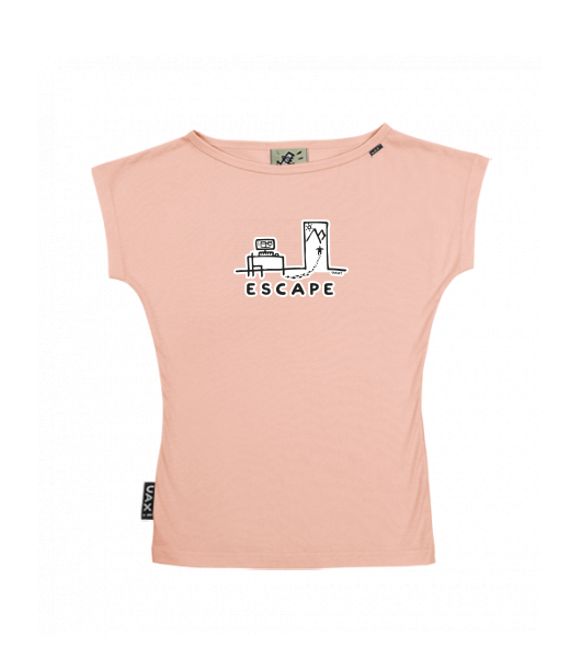 DÁMSKÉ TRIČKO S LODIČKOVÝM VÝSTŘIHEM