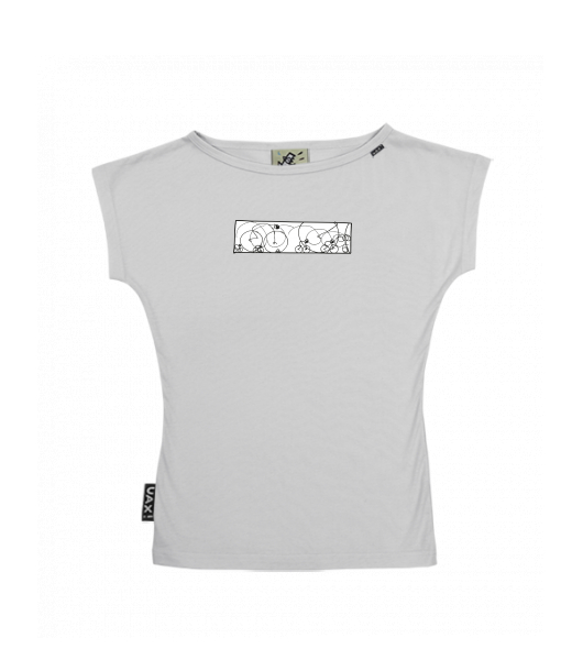 DÁMSKÉ TRIČKO S LODIČKOVÝM VÝSTŘIHEM