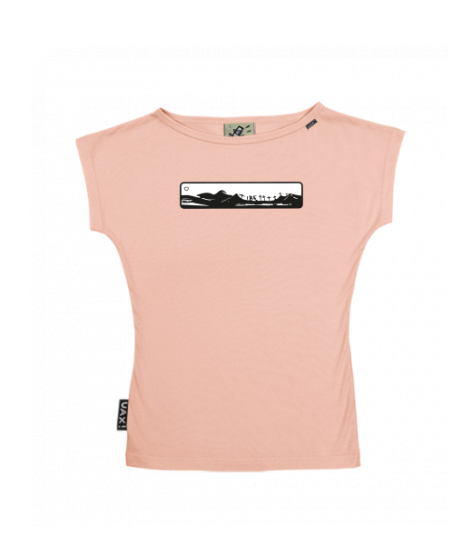 DÁMSKÉ TRIČKO S LODIČKOVÝM VÝSTŘIHEM