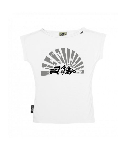 DÁMSKÉ TRIČKO S LODIČKOVÝM VÝSTŘIHEM