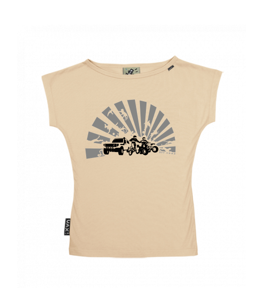 DÁMSKÉ TRIČKO S LODIČKOVÝM VÝSTŘIHEM