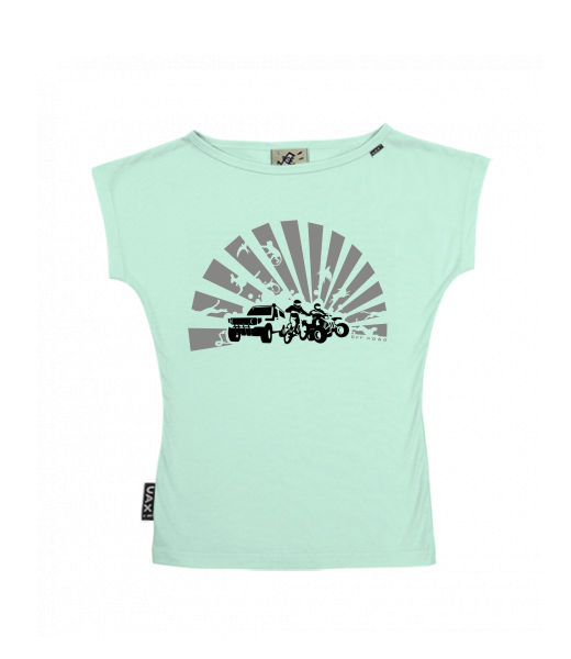 DÁMSKÉ TRIČKO S LODIČKOVÝM VÝSTŘIHEM