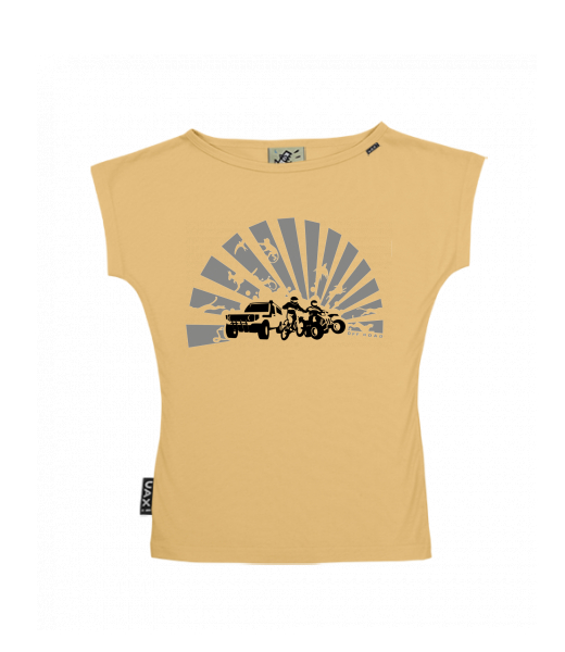 DÁMSKÉ TRIČKO S LODIČKOVÝM VÝSTŘIHEM