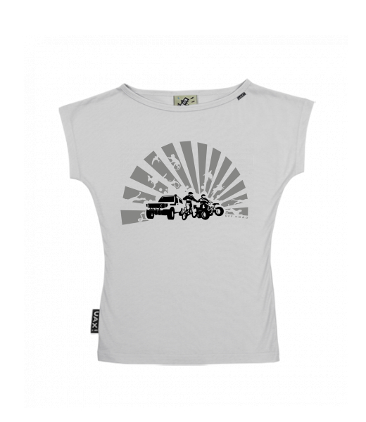 DÁMSKÉ TRIČKO S LODIČKOVÝM VÝSTŘIHEM