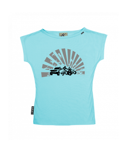 DÁMSKÉ TRIČKO S LODIČKOVÝM VÝSTŘIHEM